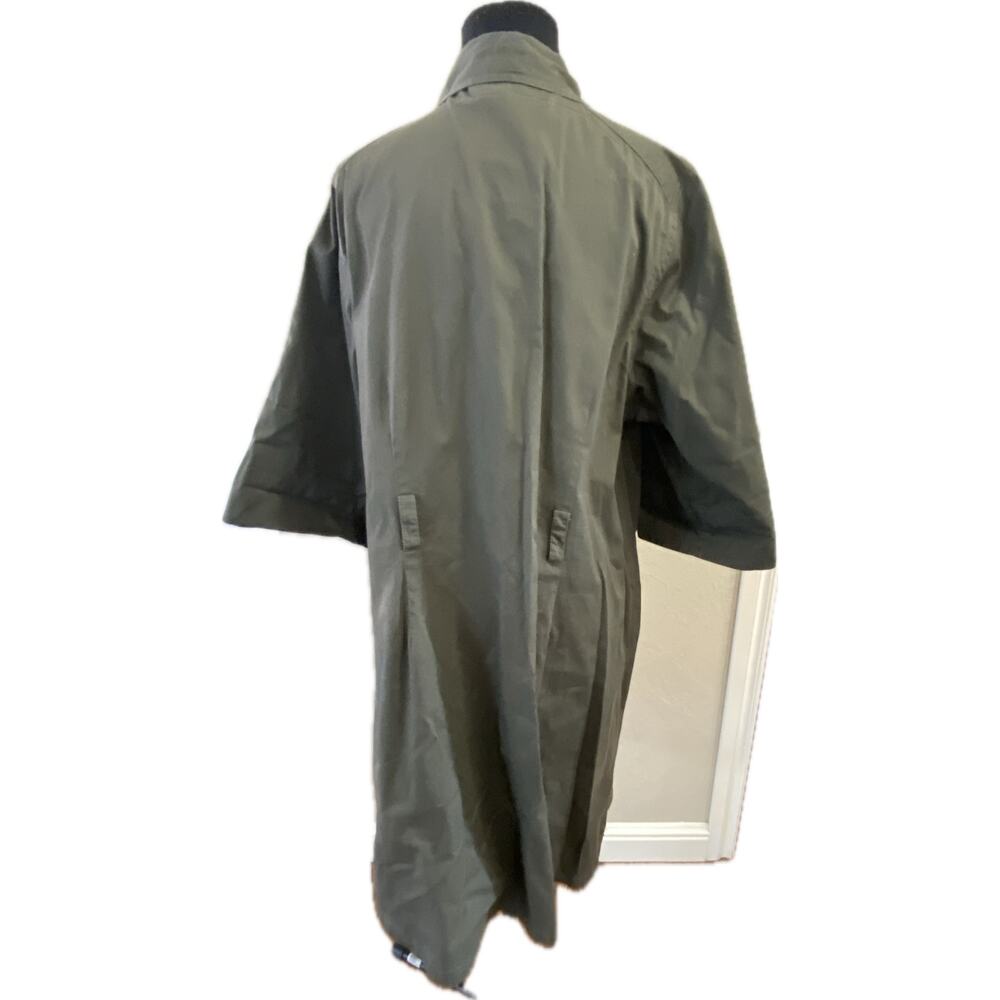 Lane Bryant Dress Army Green Dress - Size 20 - Picture 3 of 7